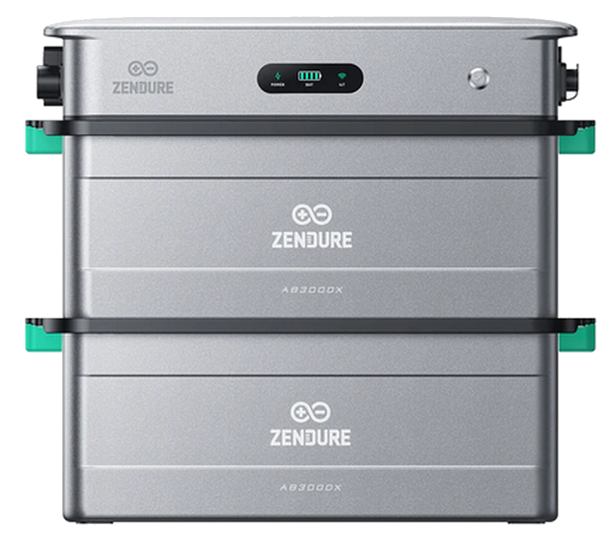 Zendure SolarFlow 2400 AC met 2 AB3000X batterijmodules